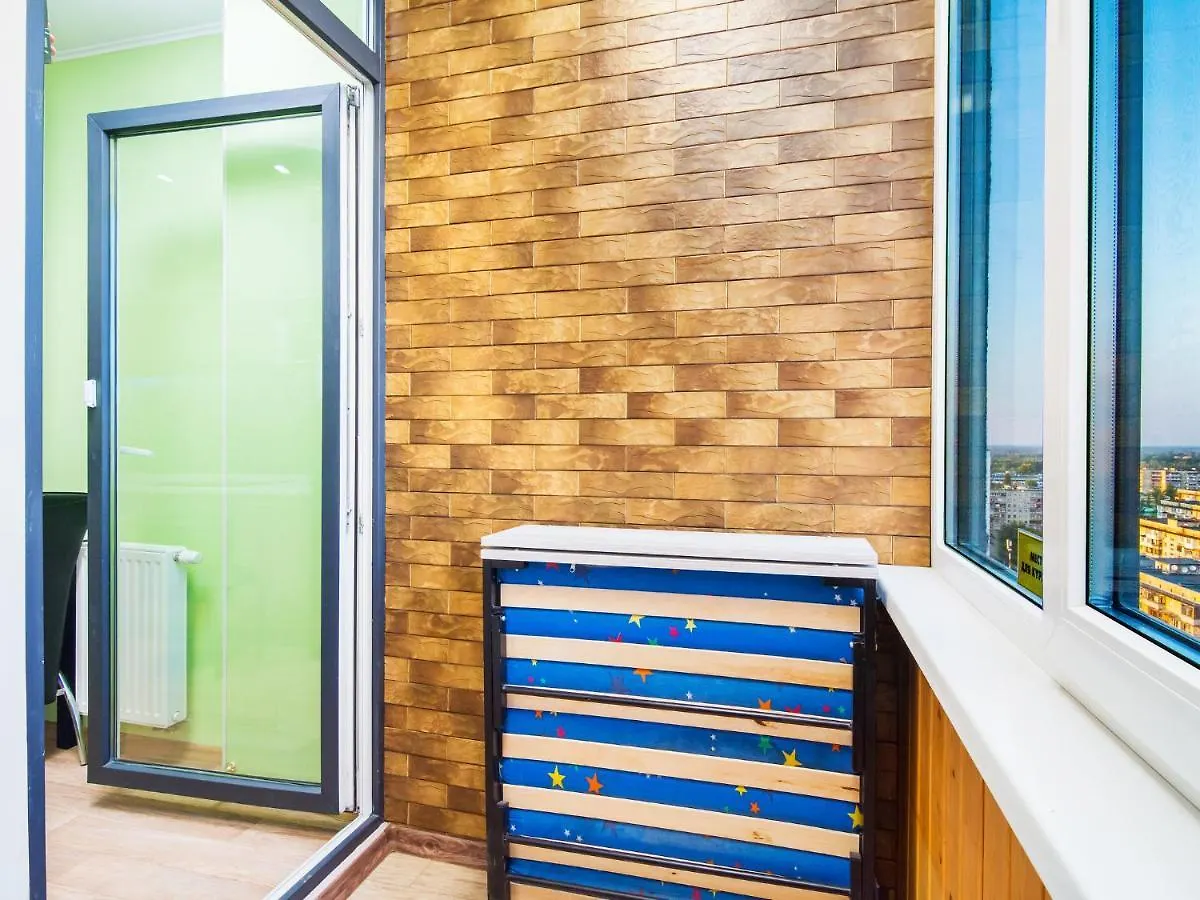 Apartmán Kvartirkoff Na Bogatirskaya 6A, 17 Floor Kyjev