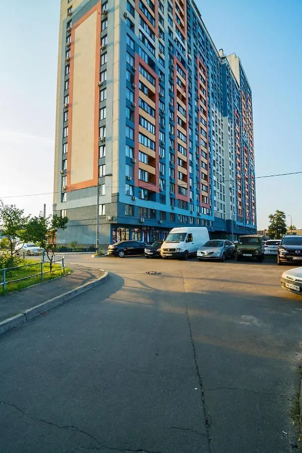 Kvartirkoff Na Bogatirskaya 6A, 17 Floor Kyjev Apartmán